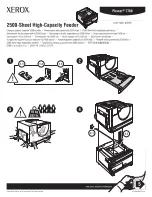 Предварительный просмотр 4 страницы Xerox 7760DN - Phaser Color Laser Printer Instruction Sheet