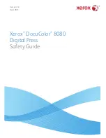 Xerox 8080 Safety Manual preview