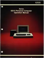 Xerox 820-II Operation Manual preview