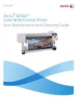 Предварительный просмотр 1 страницы Xerox 8264E User Maintenance And Cleaning Manual