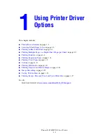 Preview for 6 page of Xerox 8500DN - Phaser Color Solid Ink Printer Advanced Features Manual