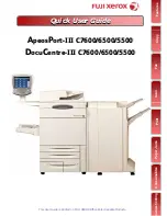 Xerox ApeosPort-III C7600 Quick User Manual preview