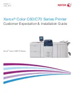 Xerox Color C60 Series Installation Manual предпросмотр