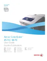 Предварительный просмотр 1 страницы Xerox COLORQUBE 8570 Manual D'Utilisation