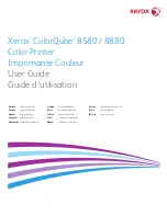 Preview for 1 page of Xerox ColorQube 8580 User Manual