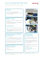 Preview for 11 page of Xerox ColorQube 9301 Quick Manual