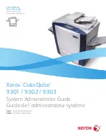 Preview for 1 page of Xerox ColorQube 9301 System Administrator Manual