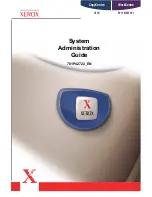 Xerox Copycentre C118 System Administration Manual preview