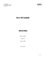 Preview for 2 page of Xerox CX PRINT SERVER 550 Reference Manual