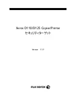 Xerox D110 Manual preview