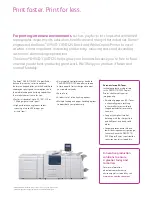 Preview for 2 page of Xerox D95 Specifications