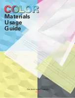Xerox DOCUCOLOR 12 Materials Usage Manual preview