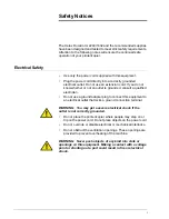 Предварительный просмотр 3 страницы Xerox DocuColor 1632 Safety Notes