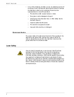 Предварительный просмотр 4 страницы Xerox DocuColor 1632 Safety Notes