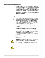 Предварительный просмотр 8 страницы Xerox DocuColor 1632 Safety Notes