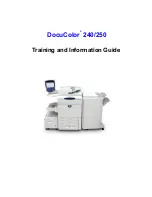 Предварительный просмотр 1 страницы Xerox DocuColor 240 Supplementary Manual