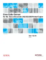Xerox DocuColor 252 User Manual preview