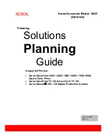 Preview for 1 page of Xerox DocuColor 5252 Planning Manual