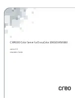 Preview for 3 page of Xerox DocuColor 6060 Installation Manual