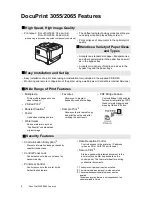 Preview for 4 page of Xerox DocuPrint 3055 Quick Reference Manual