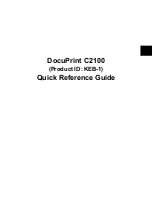 Preview for 3 page of Xerox DocuPrint C2100 Quick Reference Manual