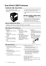 Preview for 4 page of Xerox DocuPrint C2255 Quick Referenc Manual