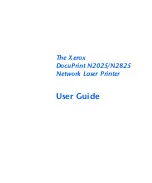 Preview for 1 page of Xerox DocuPrint N2025 User Manual