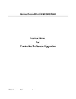 Xerox DocuPrint N24 Function Manual preview