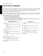 Предварительный просмотр 10 страницы Xerox DocuPrint P8EX User Manual