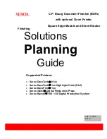 Xerox Docutech 128 Planning Manual preview