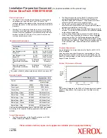 Preview for 2 page of Xerox Docutech 6100 Install Manual