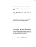 Preview for 3 page of Xerox Dove Technical Reference Manual