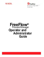 Xerox FreeFlow Operator And Administrator Manual preview