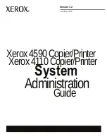 Xerox Legacy 4590 System Administration Manual preview