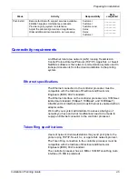 Preview for 43 page of Xerox Nuvera 100 Installation Planning Manual