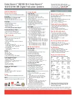 Preview for 2 page of Xerox Nuvera 100 Specifications