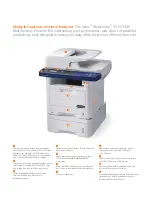 Предварительный просмотр 3 страницы Xerox Phaser 3320 Specifications
