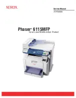 Xerox Phaser 6115 MFP Service Manual preview