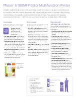 Preview for 2 page of Xerox Phaser 6180MFP Brochure & Specs