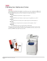 Preview for 6 page of Xerox Phaser 6180MFP Evaluator Manual