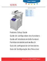 Xerox Phaser 6180MFP Features Setup Manual preview