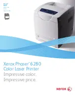 Preview for 1 page of Xerox Phaser 6280 Brochure & Specs