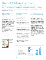 Preview for 2 page of Xerox Phaser 6280 Brochure & Specs