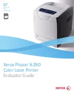Xerox Phaser 6280N Evaluator Manual preview