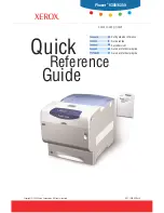 Предварительный просмотр 1 страницы Xerox Phaser 6300 Quick Reference Manual