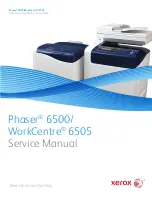 Xerox Phaser 6500 Service Manual preview