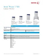 Xerox Phaser 7100 Quick Manual preview