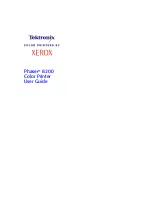 Предварительный просмотр 2 страницы Xerox Phaser  8200 User Manual