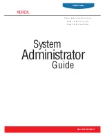 Xerox Phaser 8560 System Administrator Manual preview