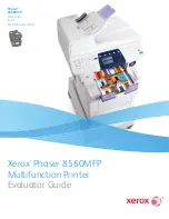 Xerox PHASER 8560MFP Evaluator Manual предпросмотр